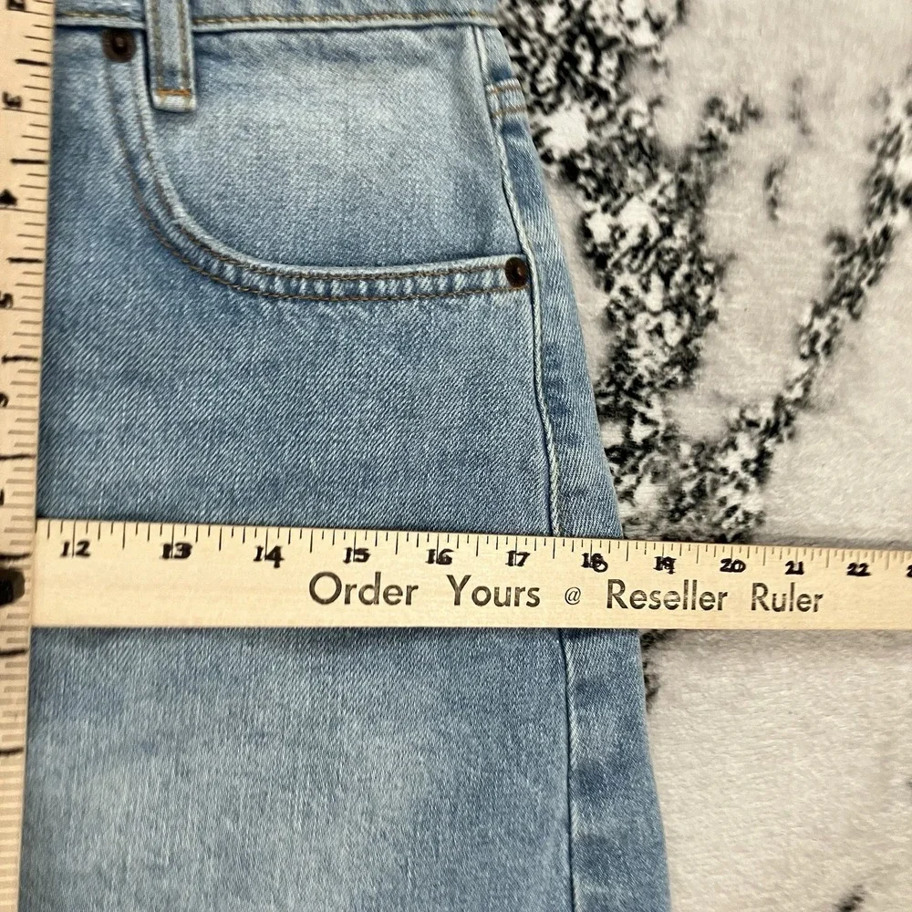 BDG Urban Outfitters Denim Mini Skirt Size Medium Raw Hem High Rise